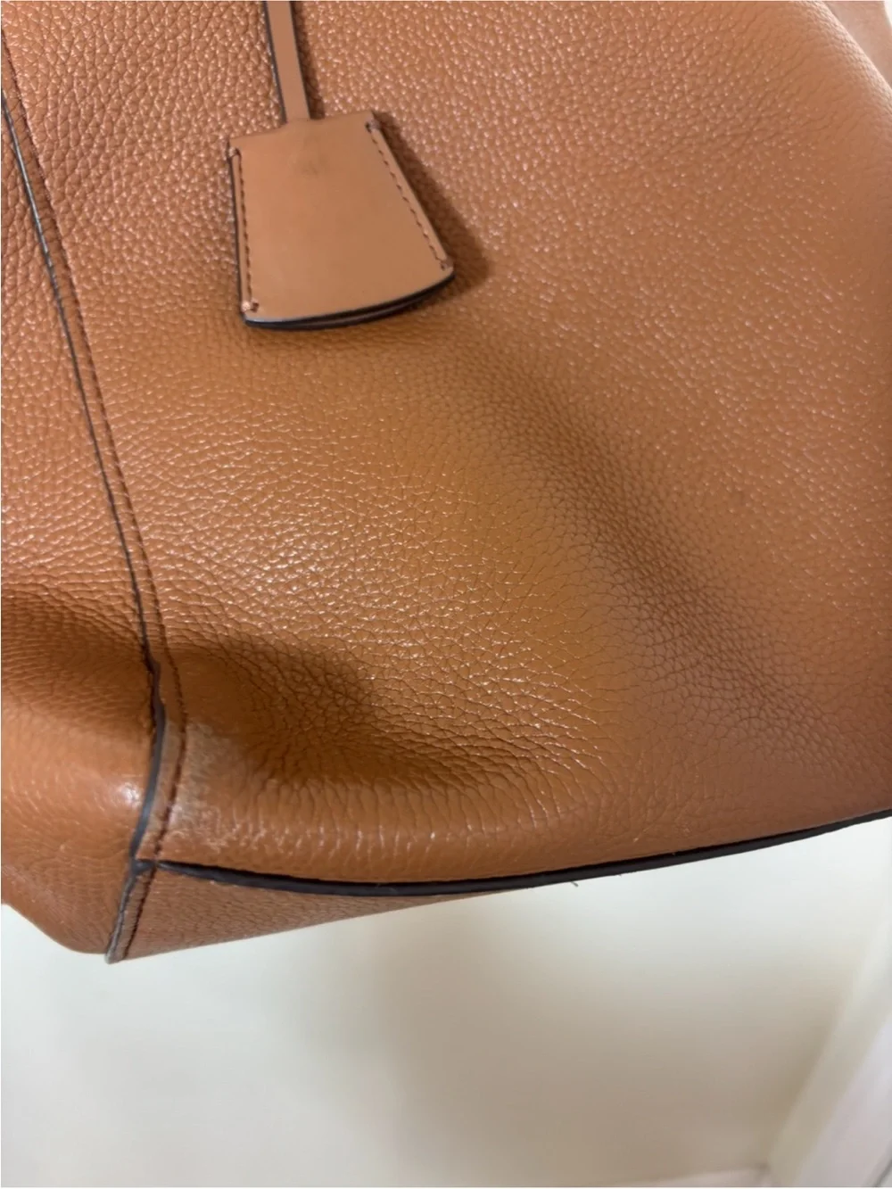 Michael Kors Tan Pebbled Leather Tote - Picture 10 of 12